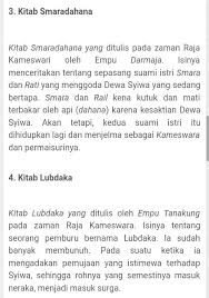 We did not find results for: Uraikan 2 Di Antara 4 Kitab Karya Sastra Yang Terkenal Di Kerajaan Kediri Brainly Co Id