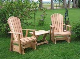 Amish Outdoor Rocker Gliders Amish Glider Cedar Furniture Lawn Furniture Cedar Glider Porch Lawn Furniture Backyard Furniture Outdoor