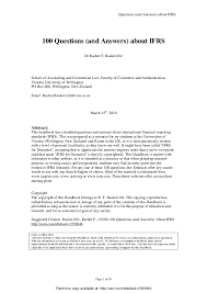 In statistics, a moving average is a calculation used to analyze data points by creating a series of averages of different subsets of the full data set. Pdf 100 Pertanyaan Mengenai Ifrs Rahmisni Rehmadhani Academia Edu