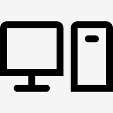 Search more than 600,000 icons for web & desktop here. Desktop Computer Icon Computer Icons Desktop Icons Computer Clipart Black And White Png And Vector With Transparent Background For Free Download
