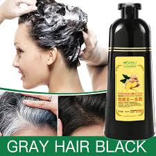 How to remove hair dye from skin afterwards. 1pc Mokeru Natural Fast Hair Dying Shampoo Ginger Hair Dye Permanent Black Hair Shampoo For Women And Men Gray Hair Removal Wish