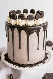 Swirl chocolate between each layer. Oreo Cake Liv For Cake