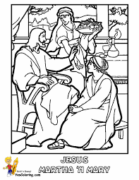 Glorious Jesus Coloring Bible Coloring Free Jesus Printable Sunday School Bible Coloring Pages Bible Coloring Mary And Martha