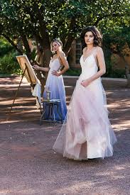 Best Of Etsy 8 Bridal Designers You Need To Know About Dip Dye Wedding Dress Ombre Wedding Dress Pretty Prom Dresses