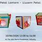 Rose Petal Lantern - Llusern Petal Rhosyn