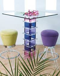 Glass Bar Table And Stools Bartablesandstools Glass Bar Table Bar Table Design Glass Bar