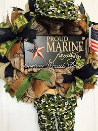 Military Wreath Soldier Wreath Marine Soldier Wreath Etsy In 2020 Military Wreath Wreaths Military Crafts