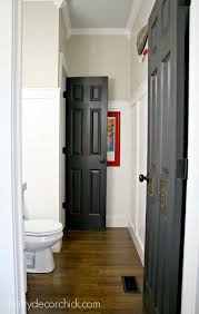 Sherwin williams tricorn black interior doors. Why You Should Paint Interior Doors Black Thrifty Decor Chick