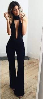 2019 kadin tulum modelleri kadin giyim ve moda moda kiyafetler siyah tulum moda kadin