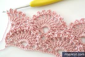 The abbreviation for this stitch is psc. Mypicot Crochet Patterns