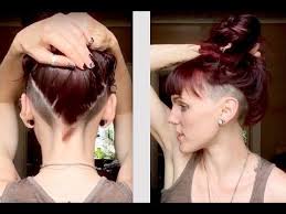 Women S Undercut Double Side Shave Youtube Undercut Long Hair Shaved Side Hairstyles Undercut Hairstyles