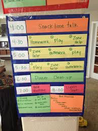 After School Schedule After School Schedule After School Routine School Routines