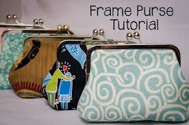 Frame Purse Tutorial Sewplicity Purse Tutorial Frame Purse Sewing Bag
