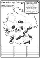 Deutschland grenzt an die folgenden neun staaten: Topographie Deutschlands Gebirge Unterrichtsmaterial Im Fach Erdkunde