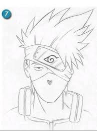 Kakashi sensei is a character in the naruto manga and anime series. Easy Kakashi Naruto Drawings Novocom Top