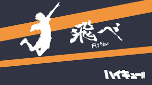 Bokuto, haikyuu, haikyuu kuroo, anime guy, anime boy, hd wallpaper. Minimalist Fly High Haikyuu Hd Wallpaper Hintergrund 1920x1080
