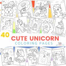 Amongst many benefits, it will develop motor skills, teach your little one to focus, and help him/her to recognize colors. Cute Unicorn Coloring Pages Printable Unicorn Coloring Book Arty Crafty Kids
