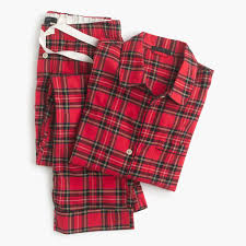 Black And White Buffalo Plaid Pajama Pants J Crew Gift Guide Women S Classic Tartan Flannel Pajama Set