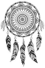 Black And White Dream Catcher Clipart Dreamcatcher Black Outline Art Prints Wood Metal Signs Canvas Tote Bag Towel Dream Catcher Dream Catcher Drawing Dream Catcher Clipart