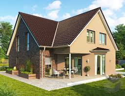 Verwinkeltes Massivhaus Mit 3 Giebeln Haus Style At Home Haus Bauen