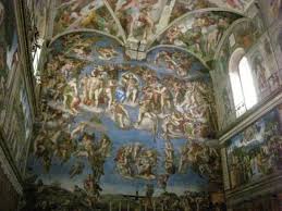 Allah decide who goes to heaven, or not. Painting The Judgement Day Behind At The Altar In The Sistine Chapel By Michelangelo Showing Picture Of Vatican City Lazio Tripadvisor