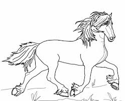 Heb je zelf een paard kleurplaat die niet op deze. Friesian Horse Coloring Page Dieren Kleurplaten Fries Paard Paard Tekeningen