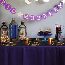 Eid mubarak 2021 wishes in english: Eid Mubarak Wishes Table Runner Ramadan Mubarak Happy Eid Mubarak Party Favors Linen Runner Patterer Home Garden