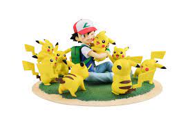 G E M Series Pokemon Ash Ketchum Pikachu Many Pikachu Ver Megahouse Mykombini