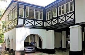 Black And White Houses In Singapore A Colonial Tour Of Dempsey Hill Swiss Cottage And Alexandra Park Expat Li Colonial House White Houses Colonial Exterior