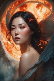 Download Ai Generated, Woman, Angel. Royalty-Free Stock Illustration Image 