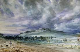 John Constable Flatford Mill Scene On A Navigable River Old Sarum By John Constable Landscape Paintings Watercolor Landscape Landscape