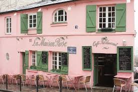 Paris Photography La Maison Rose Streets Of Montmartre Soft Etsy Parisian Architecture Rose Street Montmartre