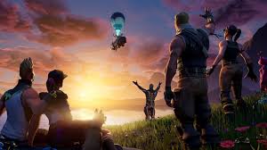 Rycerz na czarnym koniu z flaga tapeta na telefon. Fortnite The End 4k Wallpaper 3 1219