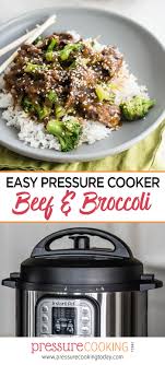 Most instant pot recipes take an hour or less to make, while some take as little as 5 minutes! Instant Pot Beef And Broccoli Recipe Pressure Cooking Today