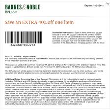 At 2020,barnes and noble has more and more discounts & special offer! Barnes Noble 40 Off Coupon Deal Through January 21 Coupons 2020