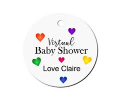 A homemade baby gift is a wonderful way to show off your creativity and love for your baby. 15x Virtual Baby Shower Tags Baby Shower Gift Tags Drive By Baby Shower Ebay
