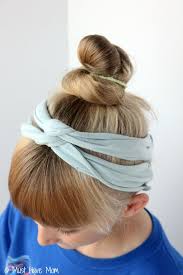 Diy No Sew Headbands From T Shirts Sewing Headbands Hair Bands Diy Headbands