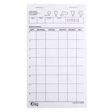 Includes Space The Table Number Of Guests Individual And Bill Total Food Restaurant Order Form Template Delivery Waitress Restaurant Order Waiter