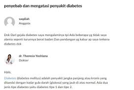 Check spelling or type a new query. Penyakit Diabetes Menurut Dokter Dan Ustadz Dhanu