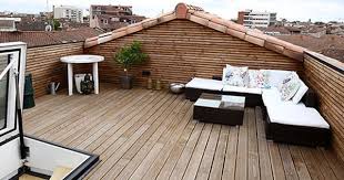 Terrasse Tropezienne D Une Surelevation Realisee Pour Nos Clients En Centre Ville De Toulouse Maison Toit Terrasse Terrasse Maison Toiture Maison