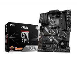 The biostar press release is accompanied by an image showing off some of its compatible motherboards and also features something that will have those who are expectant for the 3rd gen amd ryzen processors excited to. Specification X570 A Pro Msi Global