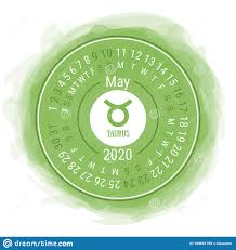 No matter what the weather on your side of the world, the second week of may is sure to be a reprieve in an otherwise stormy season. May 2020 Vector English Salendar Zodiac Sign Taurus Astrological Symbol Zodiacal Color Vector Horoscope Watercolor Kid S Stock Vector Illustration Of Birth Card 159651759