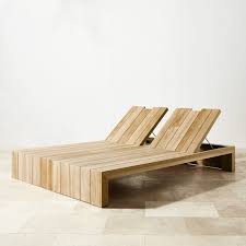 Pottery barn double chaise lounge. Larnaca Outdoor Teak Double Chaise Patio Furniture Williams Sonoma