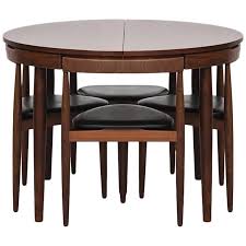 Hans Olsen Dining Set Model Roundette By Frem Rojle In Denmark For Sale Modern Dining Room Set Oak Dining Room Table Dining Room Sets