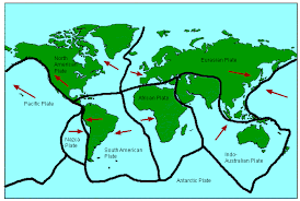 Lessons Plate Tectonics Plate Tectonics Seafloor Spreading Earthquake Map
