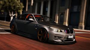 The fifth generation of the bmw 5 series consists of the bmw e60 (sedan version) and bmw e61 (wagon version, marketed as 'touring') executive cars. Bmw M5 E60 Crazy Exterior Add On Tuning Gta5 Mods Com