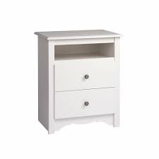 Find the best white nightstands at the lowest price from top brands like white, ikea, ehomeproducts & more. Prepac Monterey Tall 2 Drawer Nightstand With Open Shelf White Staples Ca