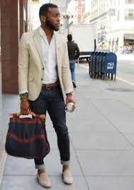 Post a description of your outfit if you'd like in the comments of your post. Mens Casual Linen Jacket Groomsman Wedding Outfit Dinner Party Wear Coat Blazer Ebay