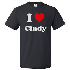 There are all sorts of different exercises you can do at the gym that you'll need some gym english for. Shirtscope I Love Cindy T Shirt I Heart Cindy Tee Gift Walmart Com Walmart Com