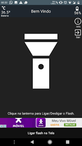Turn your phone into a flashlight easily with this app Lanterna Flash For Android Apk Download